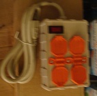 4outlet power strip pt6600